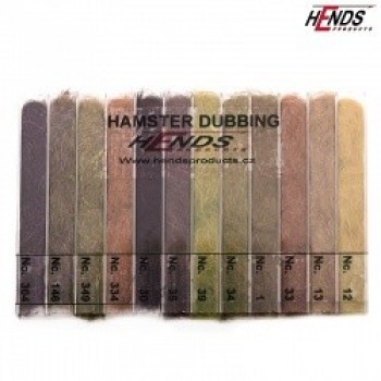 HAMSTER DUBBING BOX - 12 BAREV