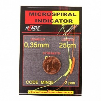 MICROSPIRAL INDICATOR ORANŽOVÝ a ŽLUTÝ - 2 pcs